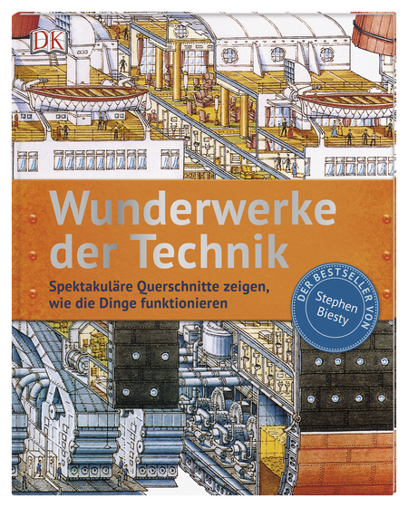 Buchcover Biesty: Wunderwerke der Technik