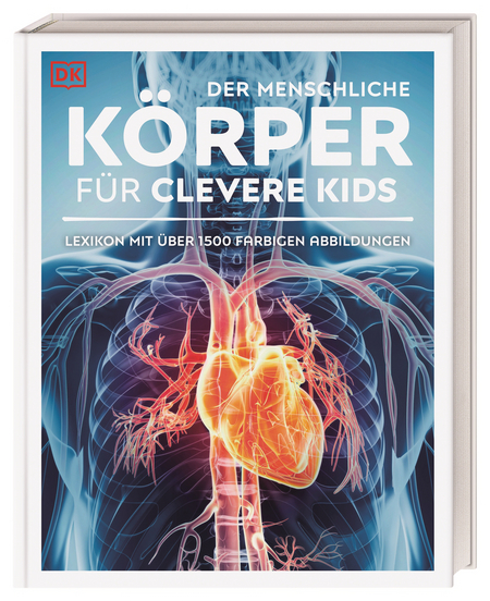 Buchcover Wissen für clevere Kids. Der menschliche Körper für clevere Kids