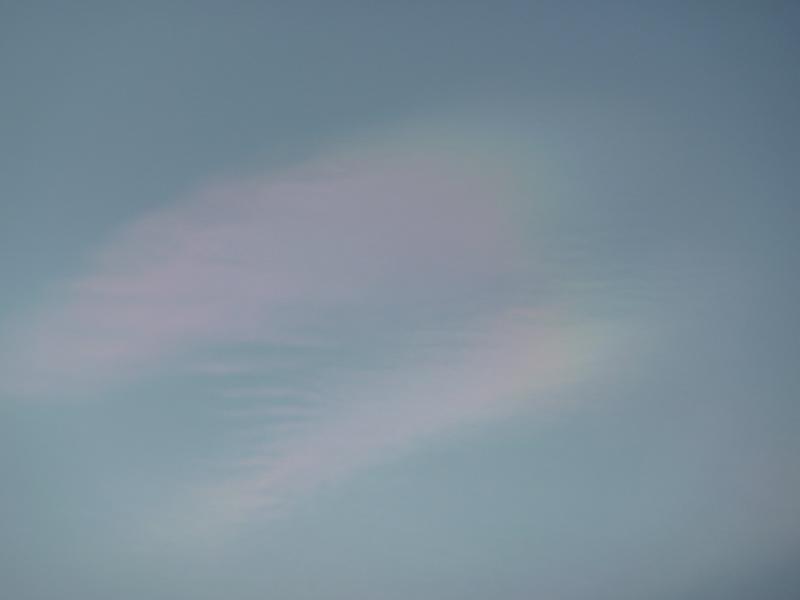 Irisierende Wolken; (c) Stephan Matthiesen