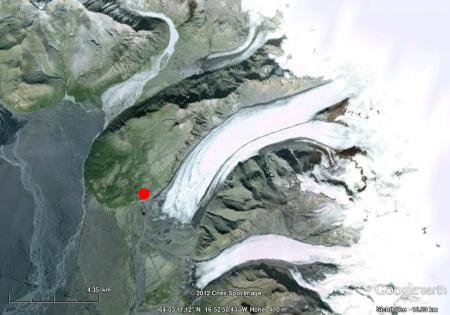 Skaftafellsjökull; (c) Google Earth